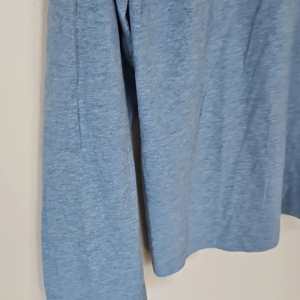 Banana Republic Mens Chambray Long Sleeve Tee Large